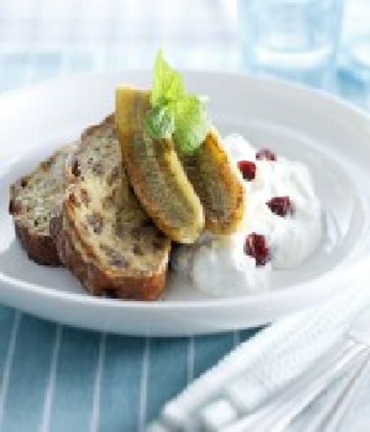 Wentelteefje van rozijnenbrood bereid met Rodenbach