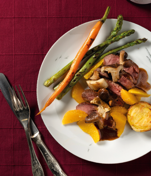 Carnard à l’orange 