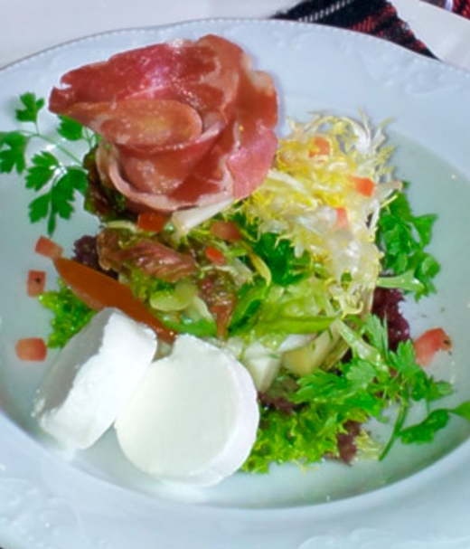 Grampian Salad bereid met Auchentoshan 3 Wood Lowland Malt Whisky