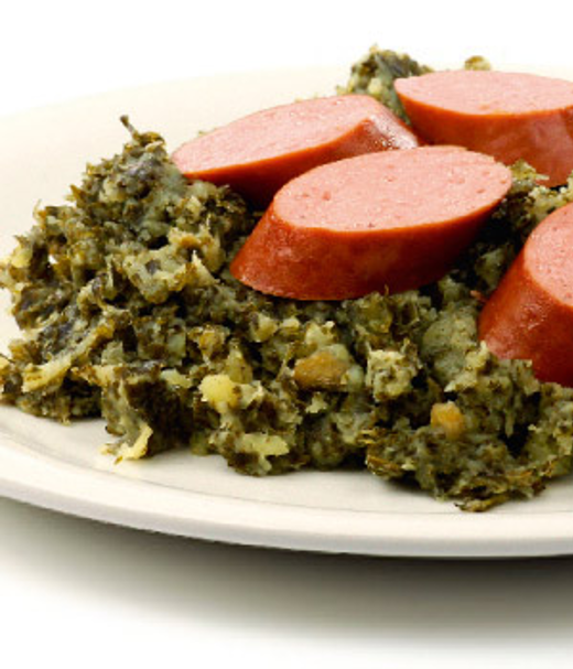 Boerenkoolstamppot met rookworst