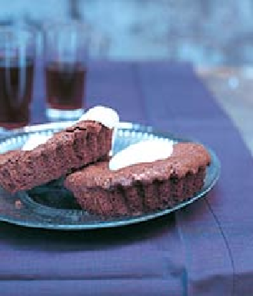 Kruidige chocoladetaartjes 