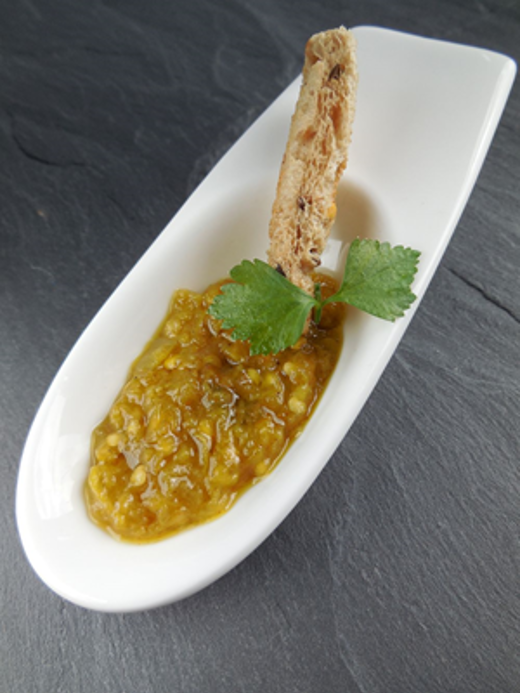 Auberginepuree met ras el hanout