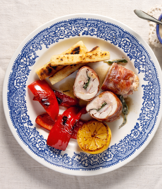 Saltimbocca van kippendij 