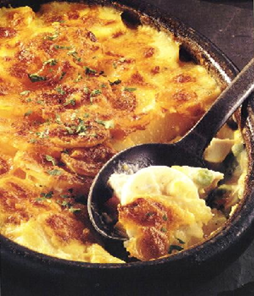 Ovenschotel van eend bereid met Floreffe Dubbel