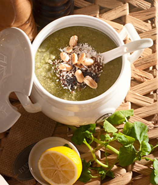 Groene voorjaarssoep 